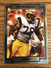 Jackie Slater 1990 Action Packed Rams #139 *7852*