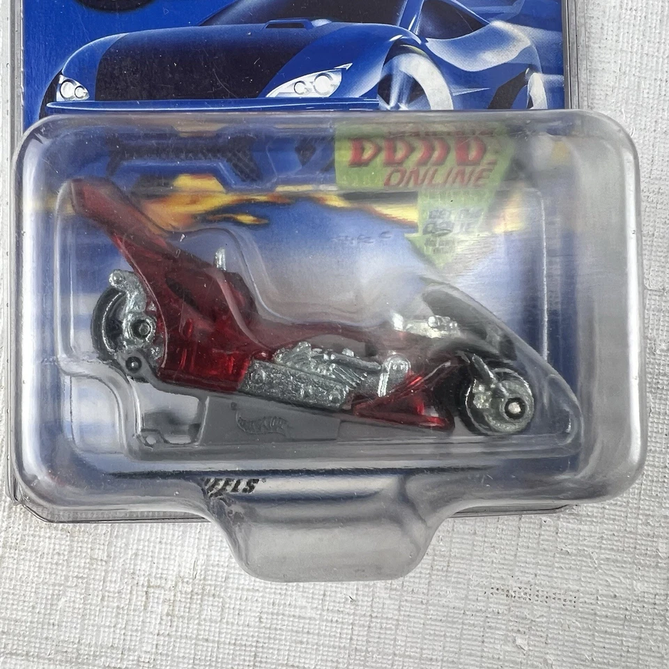 Hot Wheels Fright Bike 2002-133, Red - Image 2 of 4