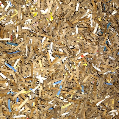 5.5 lb Shredded Micro Cardboard Vermicompost Void Fill Eco Friendly Compostable