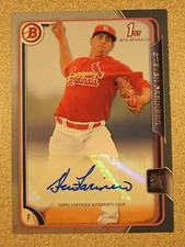 2015 BOWMAN 1st #PA-SF STEVEN FARINARO AUTO SIGNED ST LOUIS CARDINALS 302/499