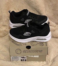 Skechers Boys Microspec Max Black Little Kid/Big Kid Size 13 WORN ONCE
