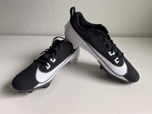 Nike Vapor Edge Speed 360 2 Football Cleats DA5455-001 Black White Men’s Size 14