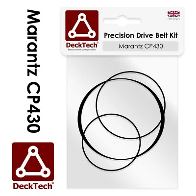 DeckTech™ Cinghie di Ricambio per Cassette Deck Marantz CP430 CP 430