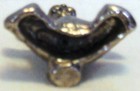 Vintage MINIATURE PEWTER Teddy Bear 1.5" TALL X 1+" WIDE X 0.5" DEEP — photo 6