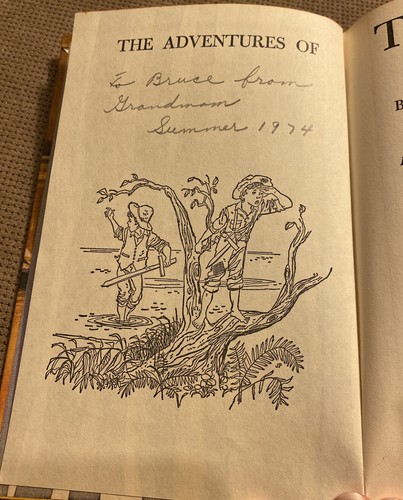 The Adventures of Tom Sawyer (Samuel Clemens, 1963 Hardcover) - Picture 4 of 4