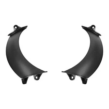 Black ABS Front Headlight Fairing Vents Fit For Harley Road Glide 2015-2023 19