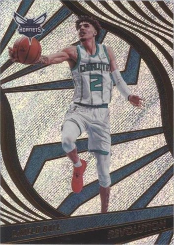 2020-21 Panini Revolution LaMelo Ball ROOKIE REVOLUTION FRACTAL RC