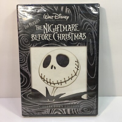 The Nightmare Before Christmas (DVD, 2010, Collectors Edition) Sealed