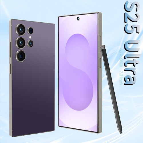 Unlocked 7.3" S25 Ultra 5G Smartphone Android 15 Dual SIM Mobile Cell Phone - Picture 26 of 28