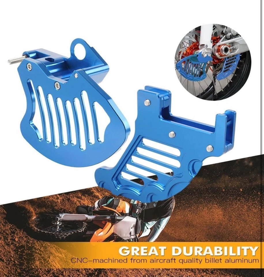 Protector de disco de freno delantero trasero para Husqvarna FC250 FC350 FC450 2015-2017 Foto 3 de 4