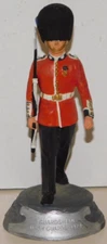 CHARLES STADDEN 1990's Metal, British Guardsman Irish Guards Marching c.1979
