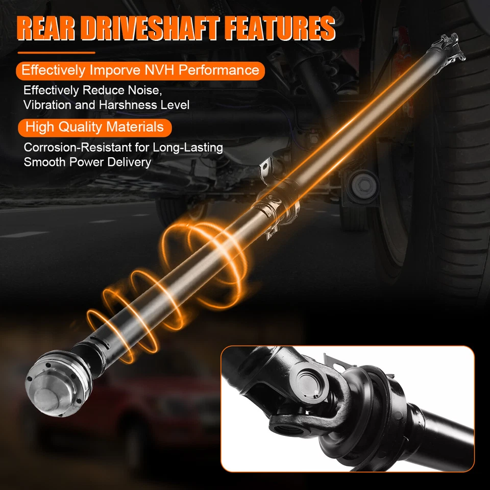 Rear Drive Shaft Prop Shaft Assembly For 2010-2017 Chevy Equinox GMC Terrain AWD Foto 3 de 4