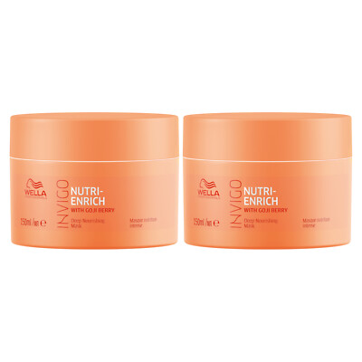WELLA INVIGO NUTRI-ENRICH Deep Nourishing Mask für mehr Feuchtigkeit 2x 150 ml