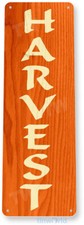 Harvest Kitchen Cottage Farm Garden Rustic Metal Decor Tin Sign B769