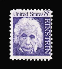 1966 Scott #1285 - ¢.08 Albert Einstein  - F/VF-MNH OG Single