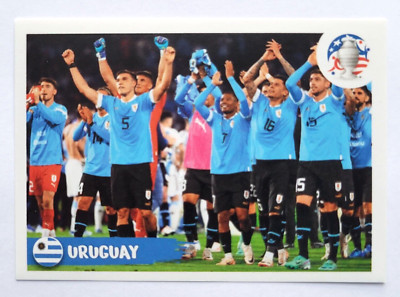 2024 COPA AMERICA USA Panini Sticker #192 URU2 URUGUAY SOCCER TEAM LUIS SUAREZ