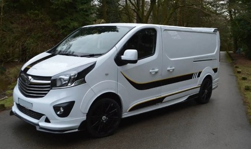 Passt zum Renault Trafic Full Graphics Kit in jeder Farbe Motorhaube hinten - Bild 1 von 5