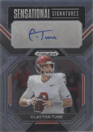 2023 Panini Prizm Draft Picks Clayton Tune #SS-CLT