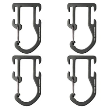 4 Military Molle Tactical Attachment Backpack Vest Gear Snap Clip Hook Keepers