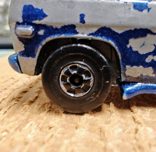 Hot Wheels - Classic Sparkle Blue Van 1974 - Hong Kong Made Die Caste Metal - Picture 9 of 11