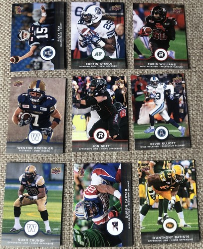 2016 UPPER DECK CFL 🇨🇦 🏈FOOTBALL SINGLES- #1-100-U PICK- - Picture 41 of 100
