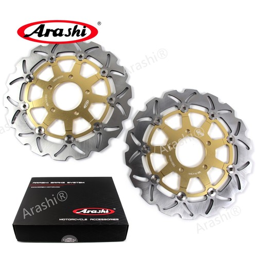 For Suzuki SV650S 2003-2009 2004 2005 Front Rear Brake Disc Rotor and Brake Pads - Picture 14 of 14