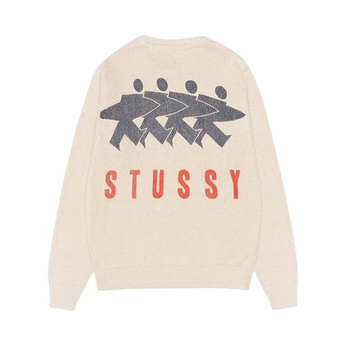 Stussy Giza Sweater Vest Beige XL | eBay