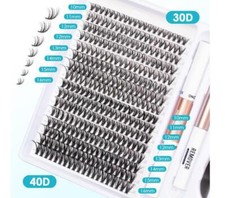 DIY Lashes Extension Set 320 Stück Wimpernve...
