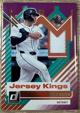 2025 PANINI DONRUSS BASEBALL COLT KEITH PURPLE JERSEY KINGS RELIC #JK-CK #39/49