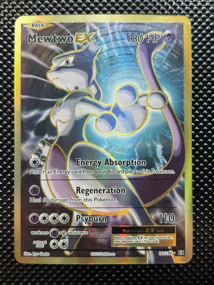 Mewtwo Pokémon TCG Ultra Rare XY Individual Collectible Card Game