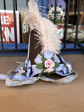 Old Fashioned Victorian Hat Reproduction Blue...