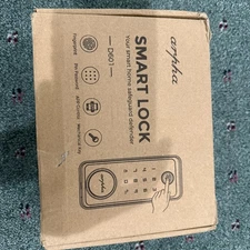 Arpha Keyless Code Automatic Locking Smart Lock Model AL301 - Black