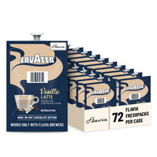Flavia Lavazza Vanilla Latte Freshpacks Works Only Flavia Brewers Case Of 72