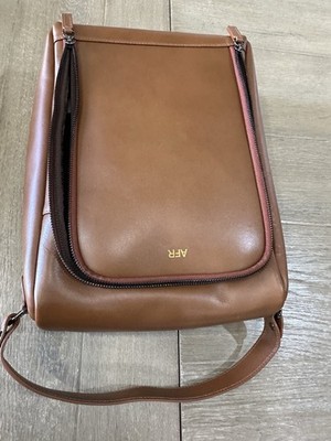 Mark & Graham Golf shoe leather travel bag    mono AFR