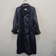 Barbour x Alexa Chung Delia gesteppter leichter zweireihiger Trenchcoat UK 10