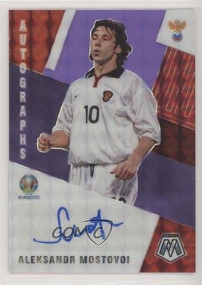 2021 Panini Mosaic UEFA Euro 2020 49/49 Aleksandr Mostovoi #AM-AM Auto 0b6b
