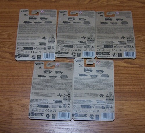 Hot Wheels Silver Series Avatar The Last Airbender - Complete Set of 5 - Picture 4 of 4