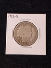 1912 S Barber Half Dollar 90% Silver 50c Circulated Coin