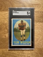 1958 Topps - Tommy Wilson #67 SGC 5