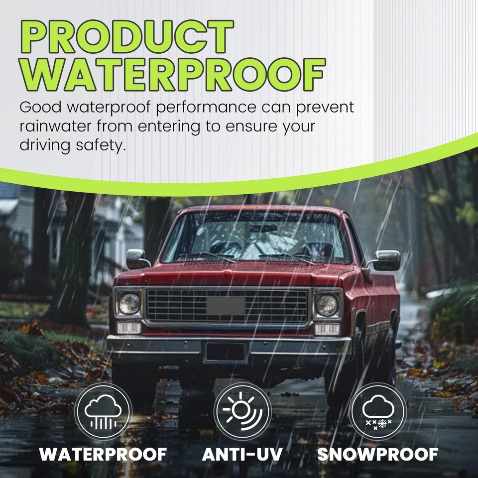 Luces de esquina intermitentes de señal LED para camioneta Chevrolet Suburban C10 C20 GMC Foto 2 de 4