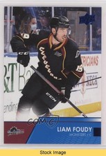 2021-22 Upper Deck AHL Blue Liam Foudy #78 READ 0pg4