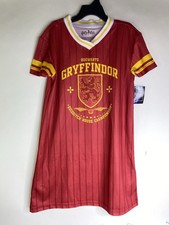 Harry Potter Gryffindor Quidditch Striped Jersey Shirt Dress Girls Size 7