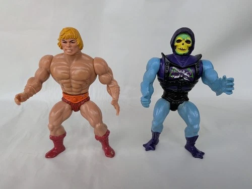 New ListingVintage 1983 Battle He-Man, Skeletor,  Masters Of The Universe MOTU Mattel