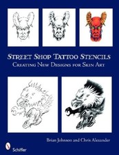 Brian Johnson Street Shop Tattoo Stencils (Paperback) (UK IMPORT)