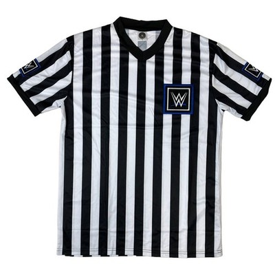 【HYAKKI】 REFEREE SHIRT XL Blue Logo Friday Night Smackdown Referee Shirt | eBay