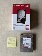 Western Digital Red Plus 10TB 3.5" SATA NAS CMR HDD 7200RPM - WD101EFBX - Tested