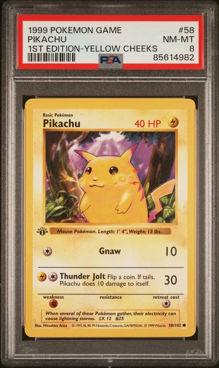 Pokémon Pikachu Base Set Cards for sale - eBay