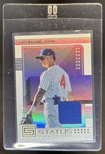 2023 Chronicles Jett Williams Status Jersey Gold #/99 Mets