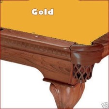 7' Gold ProLine Classic Billiard Pool Table Cloth Felt - SHIPS FAST!