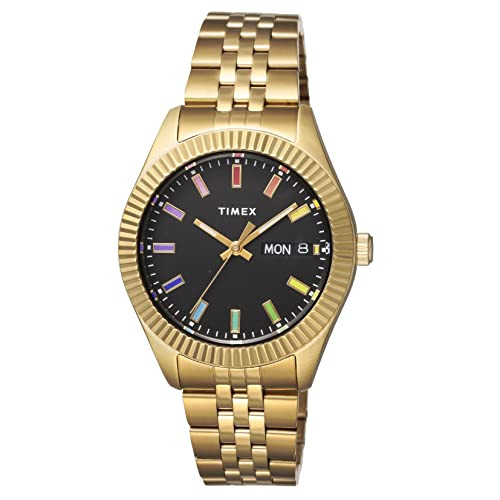 TIMEX WatchTW2V61800 Unisex Legacy Gold Black | eBay 